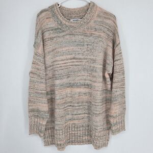 Old Navy Womens Large Oversized Chunky Knit Crewneck Pullover Sweater Fall Cozy
